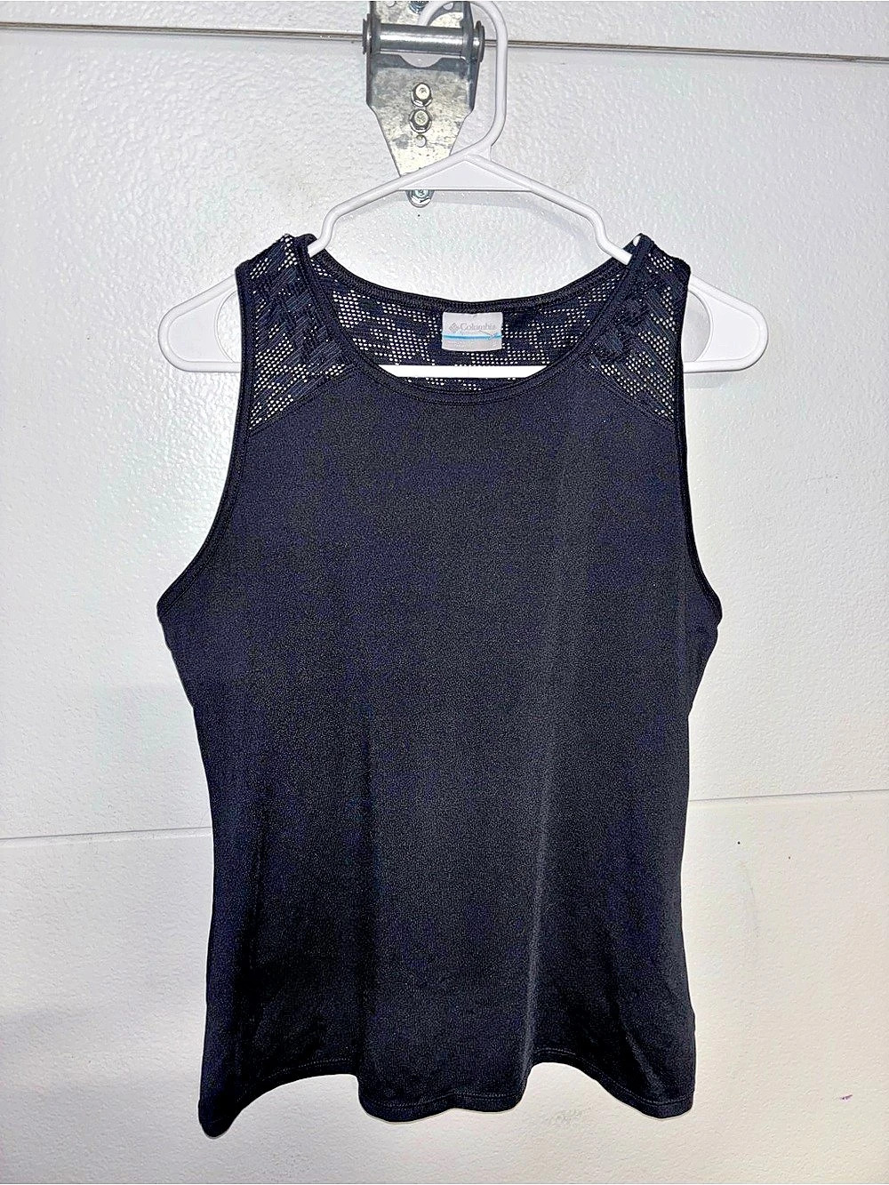 Columbia Black Athletic Tank Top Size small